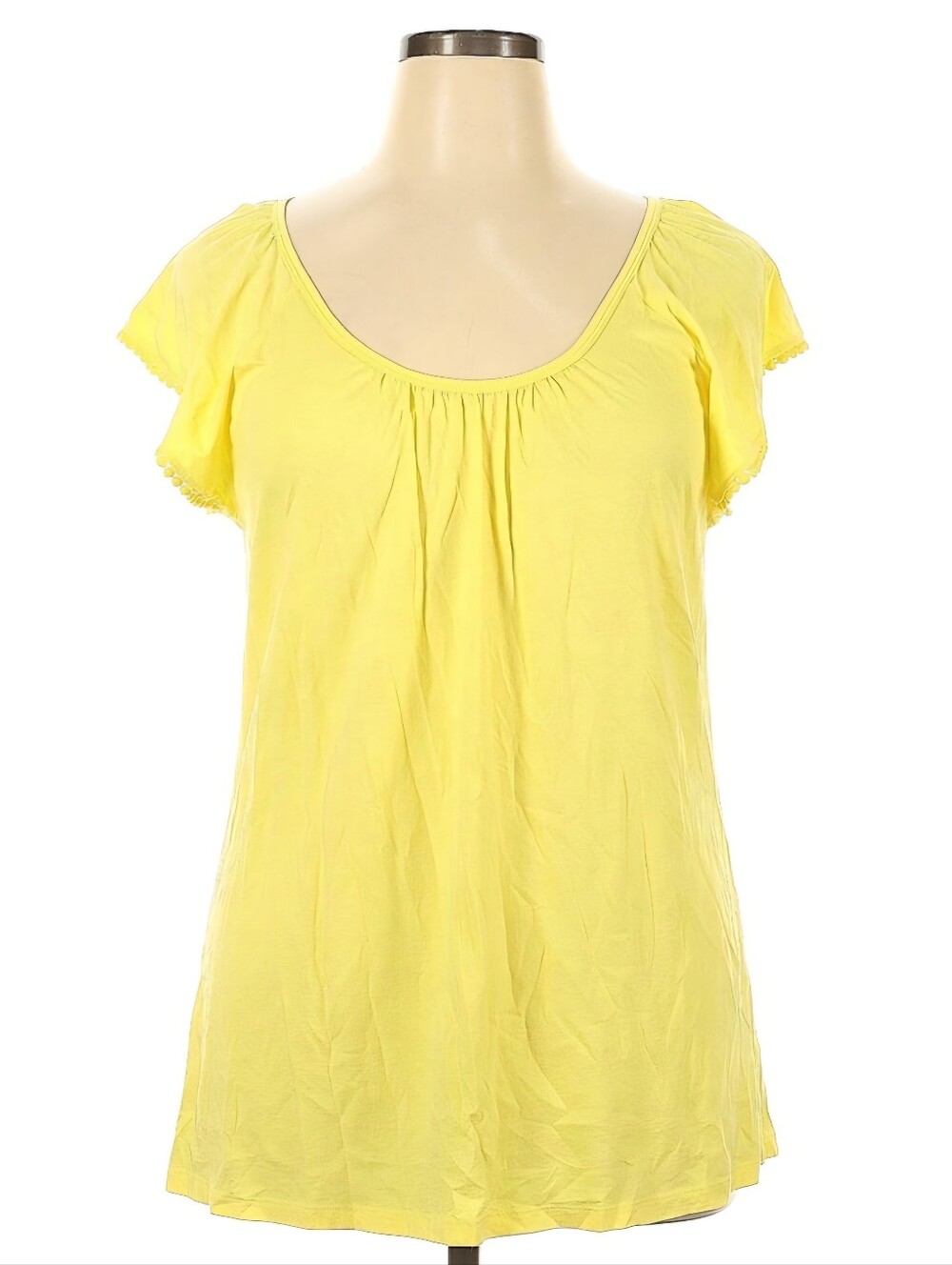 GAP Bright Yellow Scoop-Neck Tunic